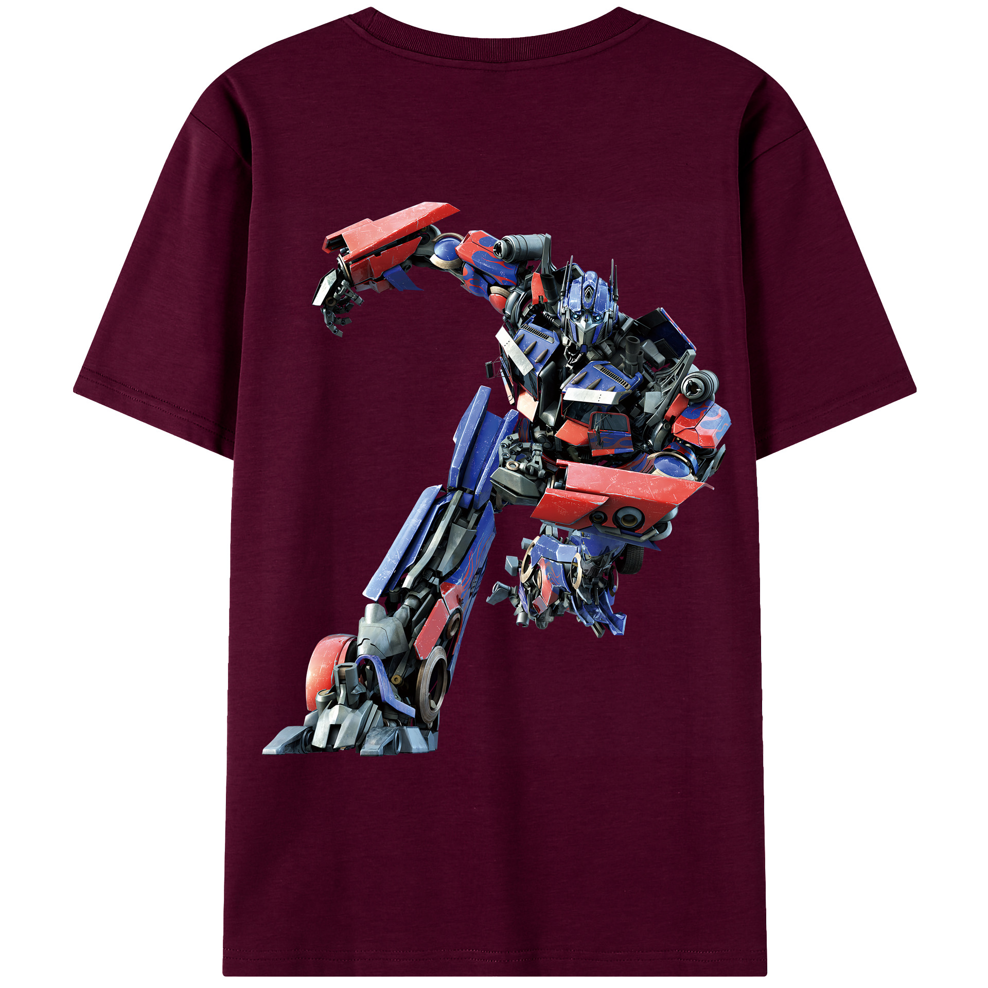 （画像用） Transformers トランスフォーマー レディース半袖Tシャツ(バックプリント)